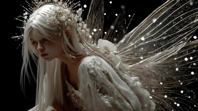 Fairytale Fairy with Winter Fantasy.
