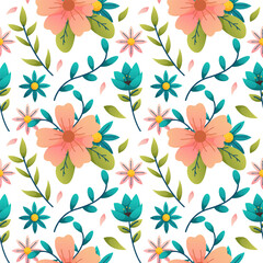 Floral Seamless Pattern