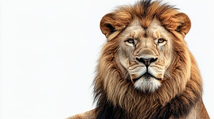Obraz premium portrait of a male lion