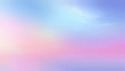 Obraz premium Soft pastel sky gradients