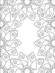 Flowers Coloring Pages For Adultes