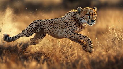 cheetah in serengeti national park