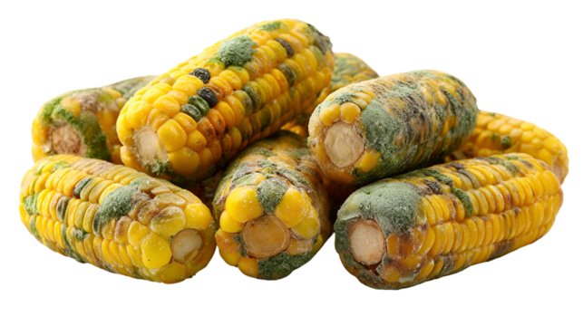 Moldy Corn Spoiled Food Waste