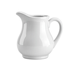 White Porcelain Creamer or Milk Jug - Elegant