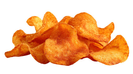 Crispy Spicy Potato Chips Delicious Snack