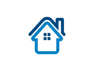 Modern House and Real Estate Logo Template