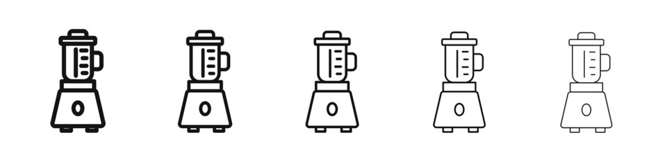 Blender icon black and white vector sign