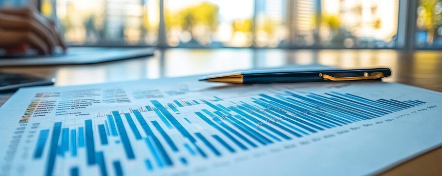 Financial advisory services, Asian advisor showing an investment plan to clients in the consultancy office., Generative AI