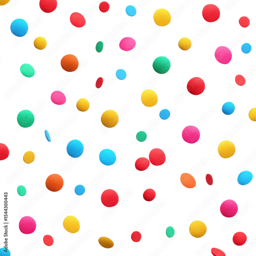 Poster colorful dots pattern on black background for creative projects and design work transparent backgrou