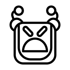 icon pack containing emojis of a robot, expressions, facial shapes and gestures