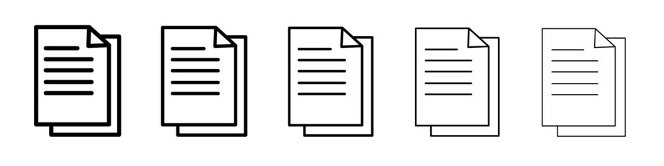 Copy icon black and white vector sign