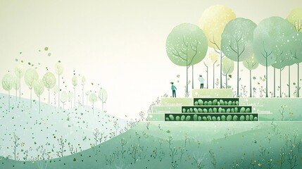 illustration showing the cross-section anatomy of a brassica bean plant with labeled roots, stalk, pods, and leaf structures in a neutral background [Brassica beans]:[amazing plant] cross section 