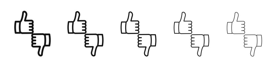 Criticism icon black and white vector sign