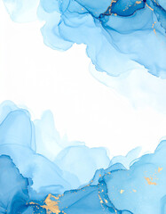 watercolor texture, blue, Generated image