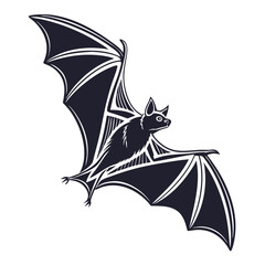  Bat Flight Silhouette