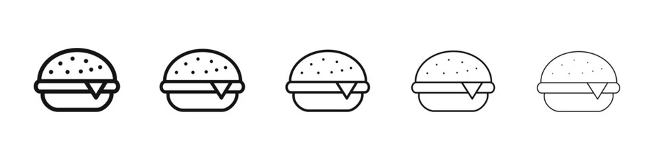 Food icon black and white vector sign