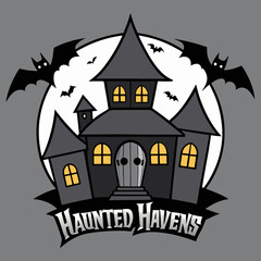 Haunted House Secrets Bats Flying Creepy