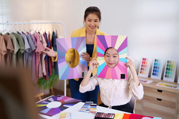 Personal Color Analysis Consultation Asian Women & Seasonal Color Palette for Clothes Styling...