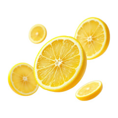 Lemon Slices A Burst of Citrus Flavors for Beverages Desserts and Summer Refreshments
