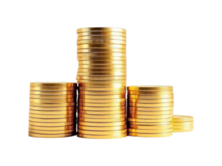Stacking Coins High The Importance of Saving Money and Financial Growth Strategy