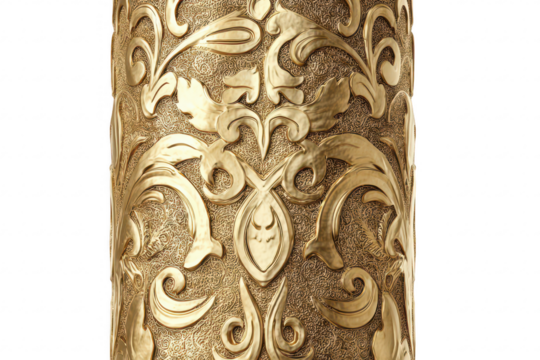 Gold Decorated Column Detail