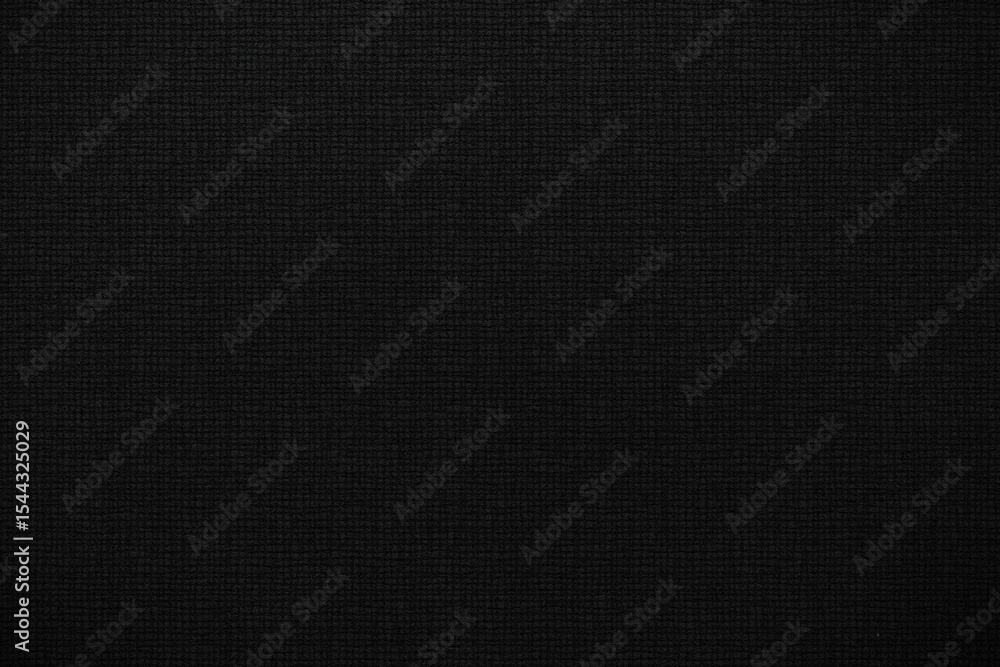 Poster dark woven texture is creating uniform grid background in flat design, highlighting subtle pattern