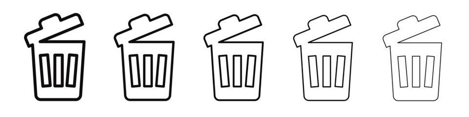 Leftovers Disposal icon black and white vector sign