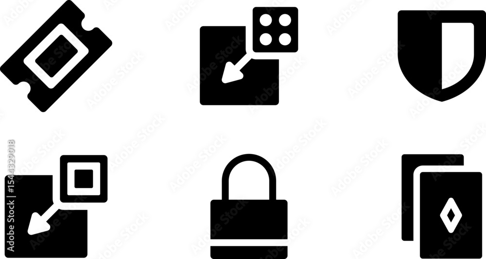 Poster Modern Rounded Filled Android App Icon Set