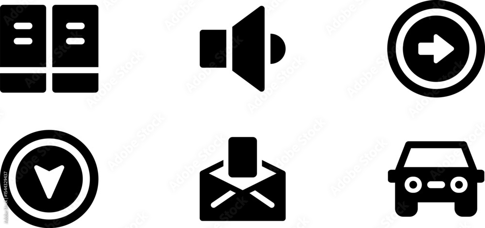 Poster Modern Rounded Filled Android App Icon Set