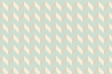 Blue and cream patterned wallpaper