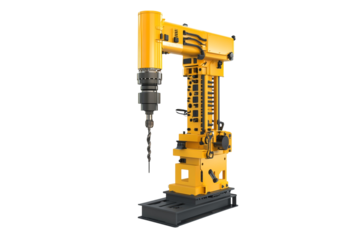  drill press isolated on transparent background