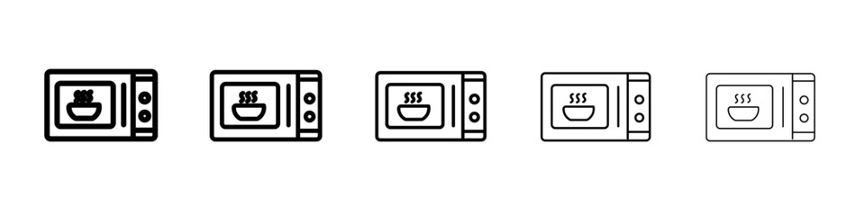 Oven icon black and white vector sign