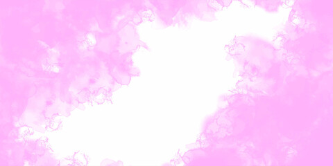 Abstract pink watercolor vector art background for cards, flyer, poster, banner and cover design. Hand drawn flower illustration for Valentines Day. Watercolour brush strokes. Rose. Flower backdrop.