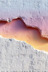 Textured Pastel Wall with Irregularities