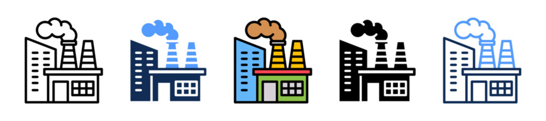 Factory multiple icon