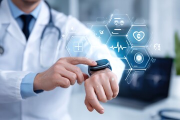 Healthcare devices offering comprehensive digital tracking and health data monitoring in real-time.