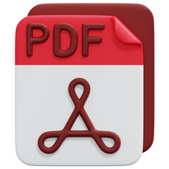 Pdf File 3d Icon