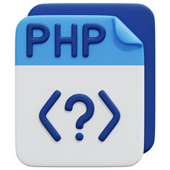 Php File 3d Icon