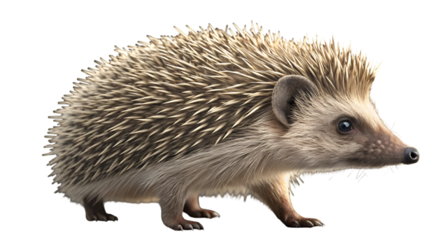 Exploring hedgehog wildlife photography tips and tricks for capturing the perfect hedgehog image outdoors isolated on transparent background