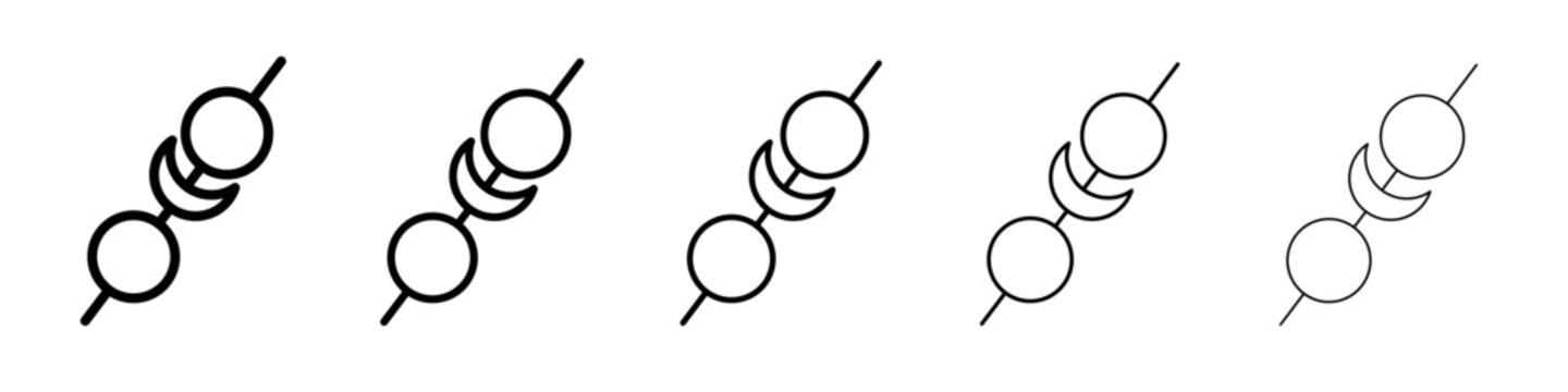 tapas icon black and white vector sign
