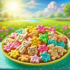 Frosted Animal Crackers