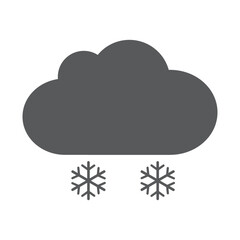 cloud snown icon