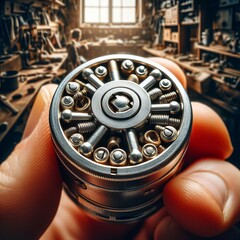 Pin and tumbler crosslock
