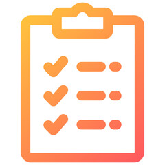 Obraz premium Check List Icon
