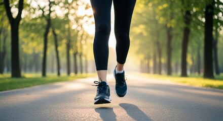 Morning Jog Finding Serenity Through Running in Nature's Embrace