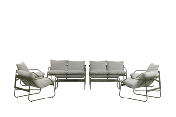 two chairs and table