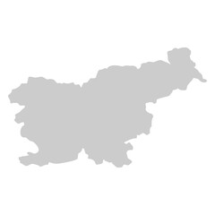 Fototapeta premium map of Slovenia Shadow