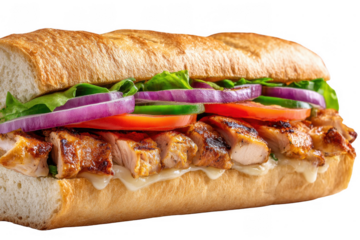 Grilled Chicken Sub Sandwich (1)