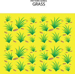 pattern background vector of grass