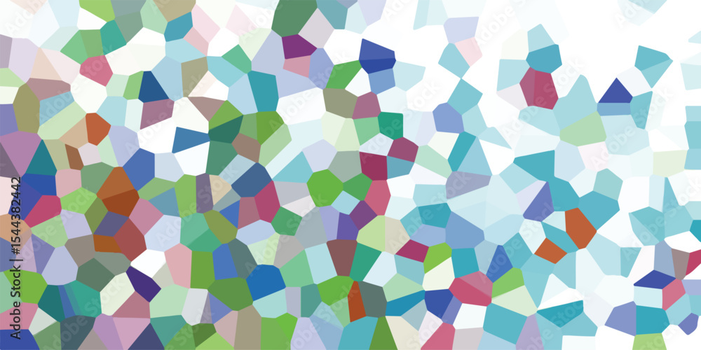 Poster abstract mosaic background design displaying colorful polygon shapes and various color combinations 
